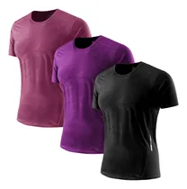 Comprar Set X3 Remeras Deportivas Para Entrenamiento Mujer - El Rey