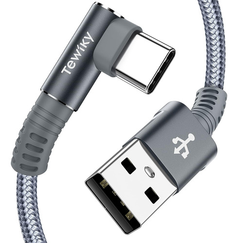 Cables Usb C Actualizados De 6 Pies (paquete De 2), Carga Rá