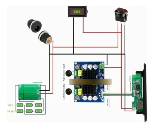 Kit Som Barril Heineken Placa Decodificadora E Amplificador