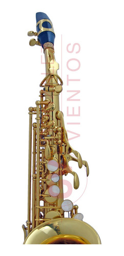 Saxo Soprano Curvo Lincoln Lcss-656 Deluxe