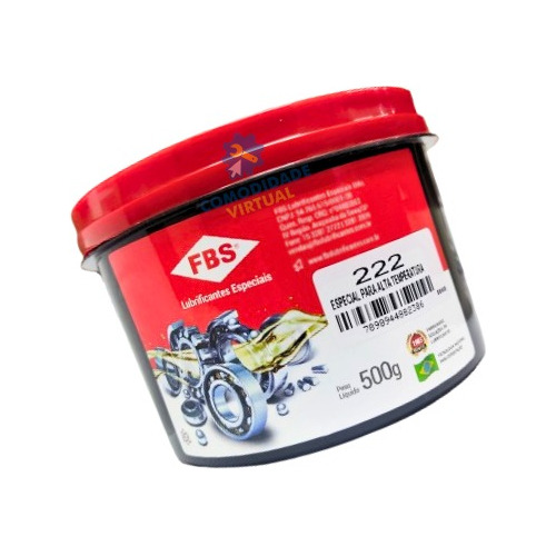 Fbs-222 Graxa Para Alta Temperatura 500g