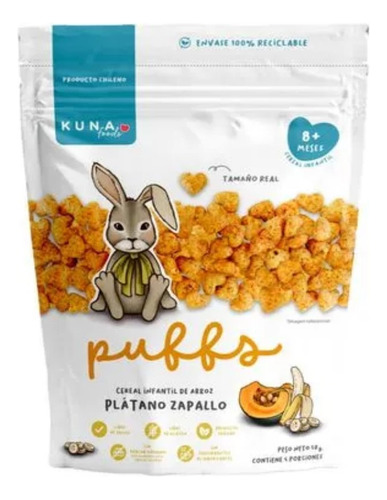 Puffs Plátano Zapallo 50 G