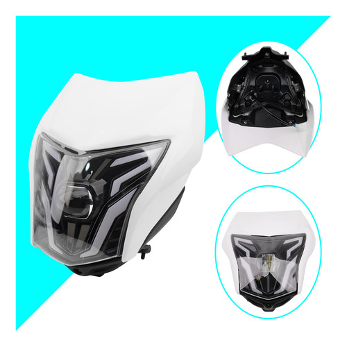 Faro Led Completo Blanco Honda Xr 150l / Xr 190l Alta Calida