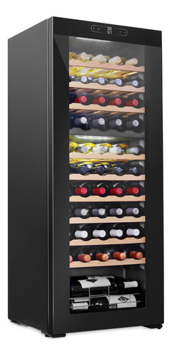 Schmecke - Refrigerador De Vino De Doble Zona Con 55 Botella