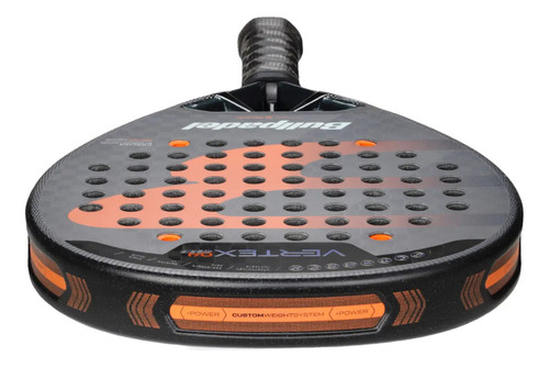 Raquete de padel Bullpadel Vertex 04 Hybrid 2025 cor preto