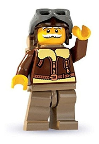 Lego: Minifigures Series 3 old Timer Pilot Mini-figure