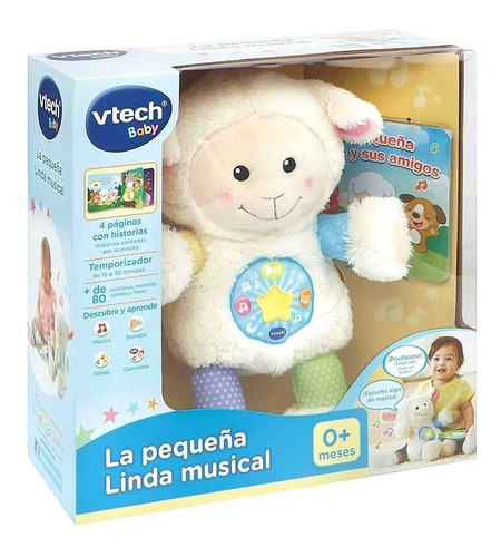 Muñeco De Peluche La Pequeña Linda Musical Vtech Juego Bebe