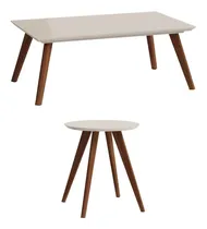 Comprar Mesa Centro Classic + Mesa Lateral Classic Redonda