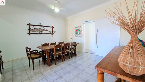 Imagem 5 de 20 de Praia Das Pitangueiras, Guarujá, Calçadão, Vista Para O Mar, 130m², 4 Dormitórios, 2 Suítes, Sala Para 3 Ambientes, 1 Vaga De Garagem - Ap05869 - 69445096