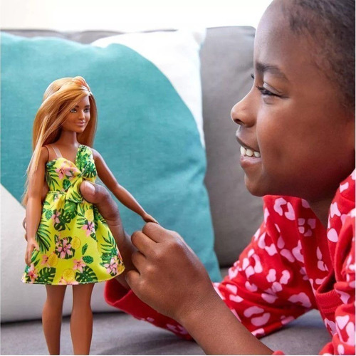 Imagem 6 de 8 de Barbie Fashionistas 126 Corpo Plus Size Ms