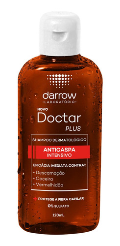Imagem 1 de 10 de Darrow Doctar Plus - Shampoo Anticaspa 120ml