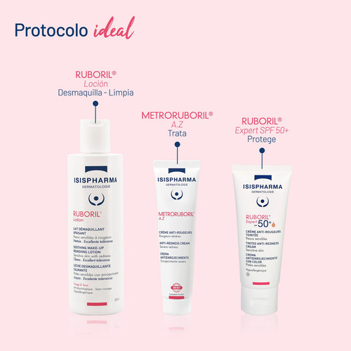 Ruboril Expert Spf 50+ 40ml Bloqueador Antienrrojecimiento