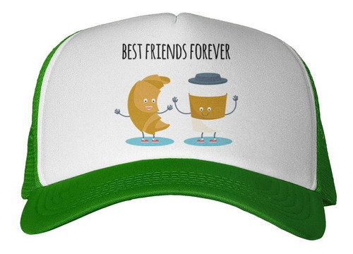 Gorra Best Friends Cafe Y Medialuna