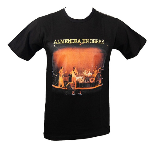 Almendra En Obras Remera Luis Alberto Spinetta Rock