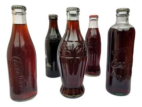 Colección De Botellas De Coca Cola