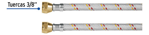 Manguera Aluminio Gas 3/8'' X 3/8'' 1.5 Mt Pretul 24062