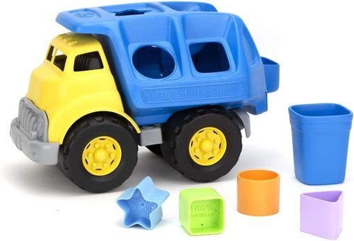 Camión Juguete Clasificador De Figuras Green Toys Original