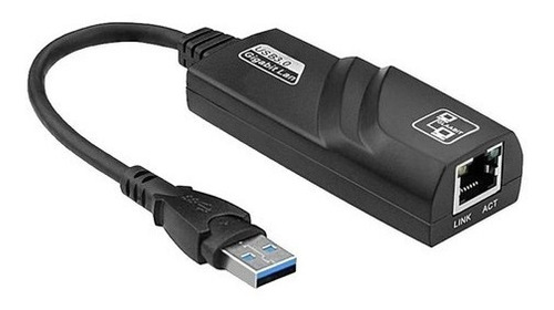 Convertidor Usb 3.0 A Red 1000mbps + Cable De Red 2 Metros
