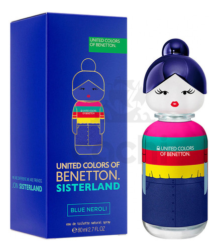 Perfume Benetton Sisterland Blue Neroli Edt 80ml