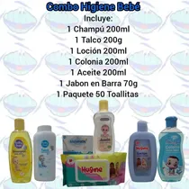 Comprar Combo Higiene Baby Finger Talco Loción Aceite Colonia 