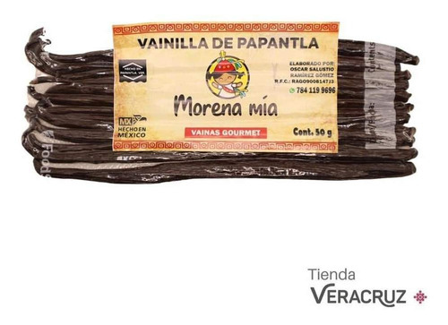 Vainas De Vainilla Gourmet De Papantla - 50g 