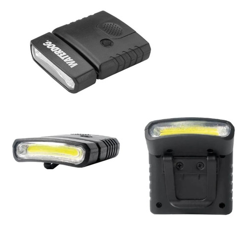 Linterna Para Gorra Visera Waterdog 5 Cob Led