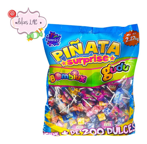 Bolsa De Dulces Piñata Surprise By Sonric's 2.2kg