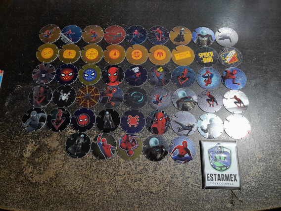 Colección Completa De Tazos Spider-man Lejos De Casa 2019 | Meses sin  intereses