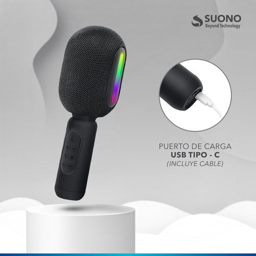 Microfono Karaoke Bluetooth Inalambrico Parlante Recargable
