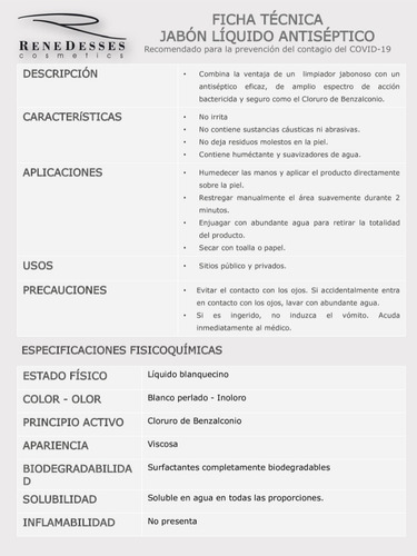 Imagen 2 de 6 de Jabón Liquido Antibacterial 100 Cc (combo X 3)