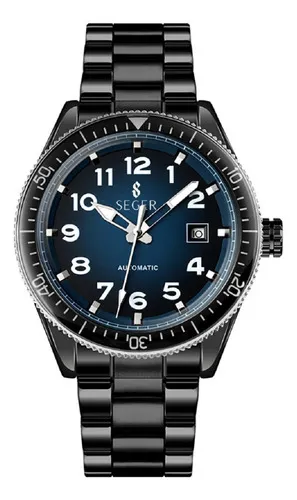 Reloj Hombre Seger 9232 Original Eeuu Automatico Elegante Color De