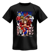 Comprar Camiseta Anime Zoro Luffy Gear Fiv  Monkey D Luffy One Piece