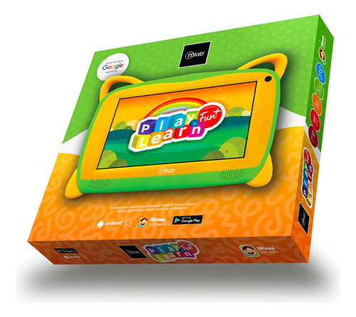 Tablet Kids Play & Learn Fun+ 7 Quad-core 3gb - Mlab 9344