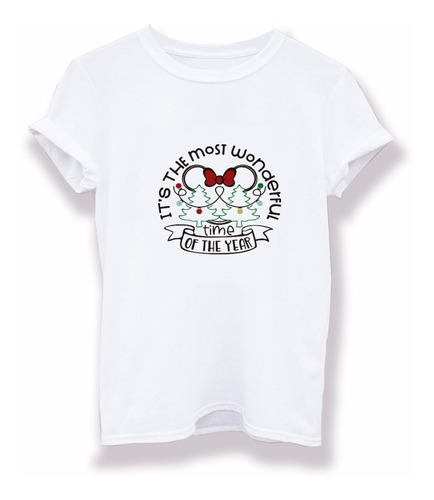 Imagen 7 de 9 de Playera Navideña Minnie Mouse