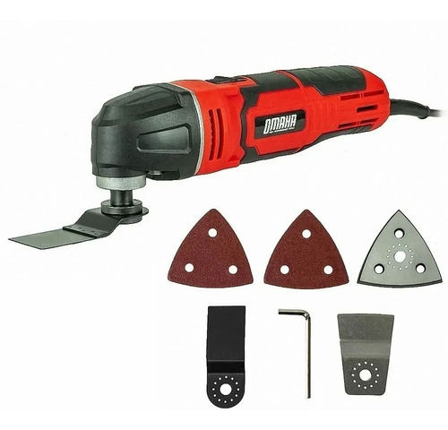 Sierra Multicortadora Oscilante 350w Omaha + Accesorios