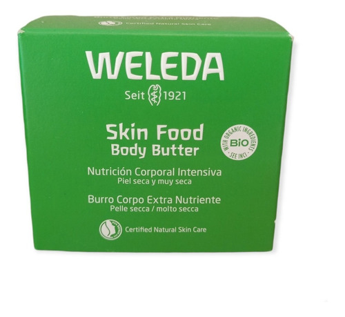 Imagen 1 de 1 de Skin Food Body Butter Nutricion Intensiva Weleda 150 Ml