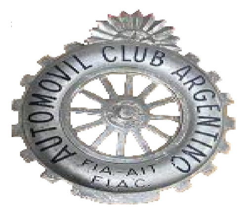 Insignia Automóvil Club Simil Plata