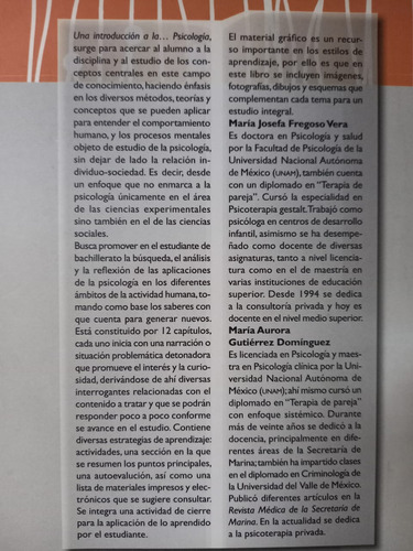 Una Introducción A La Psicología Maria Josefa Fregoso