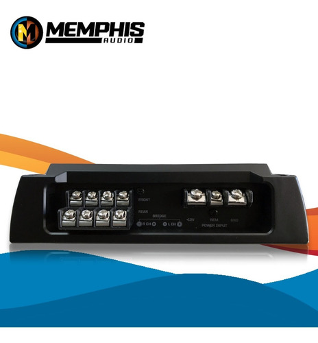 Amplificador Memphis Srx300.4v 600w Max 300w Rms 4 Canales