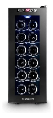 Cava De Vinos Termoeléctrica Ultracomb 12 Botellas Táctil