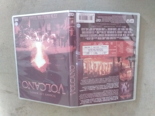 Dvd Volcano - A Fúria - Dublado