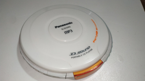 Discman Panasonic Sl-sv590 Con Mp3 Y Radio + Audífonos (Usado)
