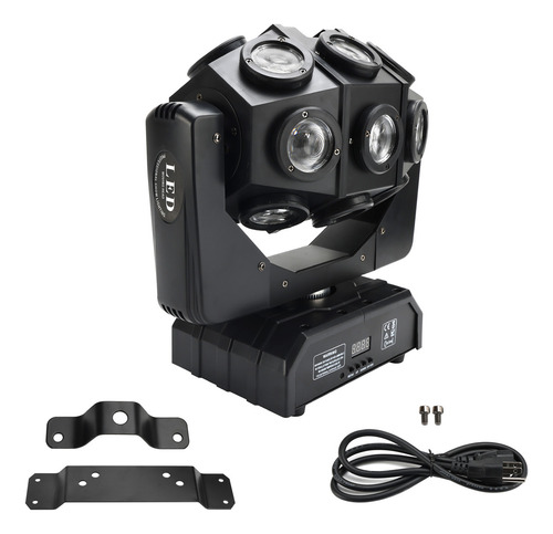 Cabezal Móvil De 180 W, 18 Led, Rgbw, Efecto Dj Disco Party