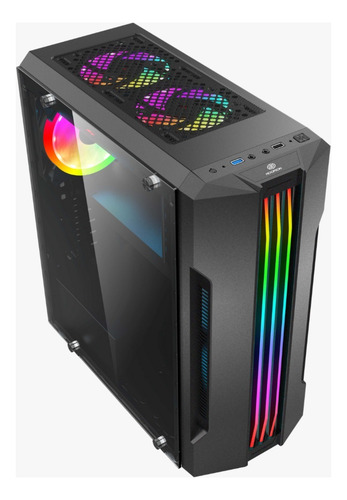 Gabinete Sem Fonte Hoopson Cpu-016g-pt Preto
