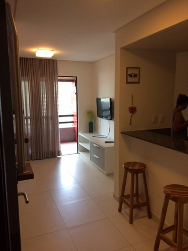 Imagem 1 de 19 de Melhor Flat Na Cobertura 02 Quartos, Andar Alto, Boa Viagem, Financiamos, Aceito Carro - Ap00076 - 68547297
