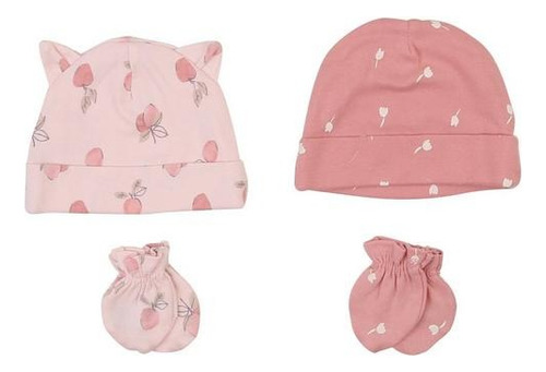 Gorro Y Mitones Bebe Primeras Mudas Mvd Kids