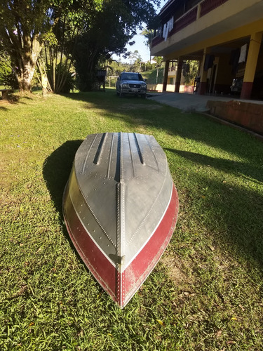 Barco Aluminio Leve Fort 3,50 Mts ( Usado P/motor Ate 15hp )