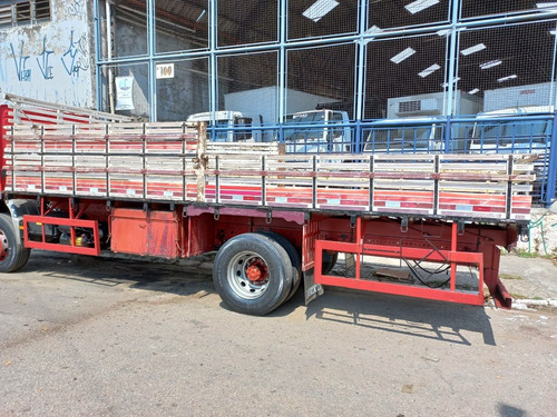 Imagem 3 de 7 de Vendo Somente Carroceria Madeira 7,2m
