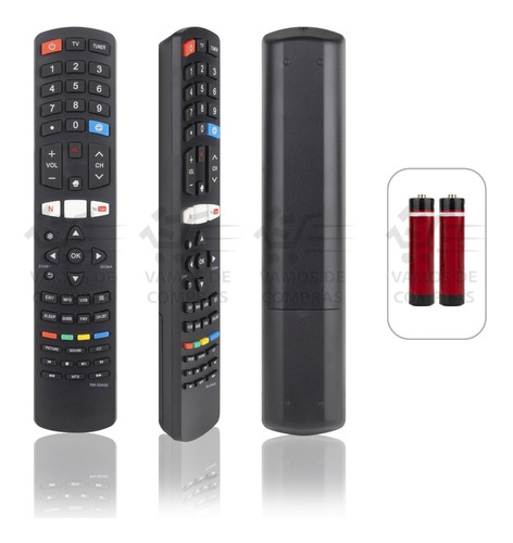 Control Remoto Compatible Con Daewoo Netflix Tv L32a7600an