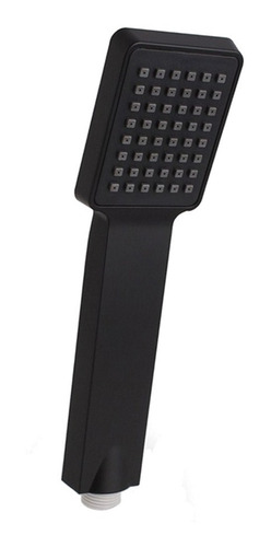 Maneral Ducha Teléfono Diseño Cuadrado Negro Cod: Ai-m9